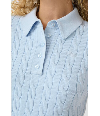 Gestuz GZ Thilla polo pullover  blue finch