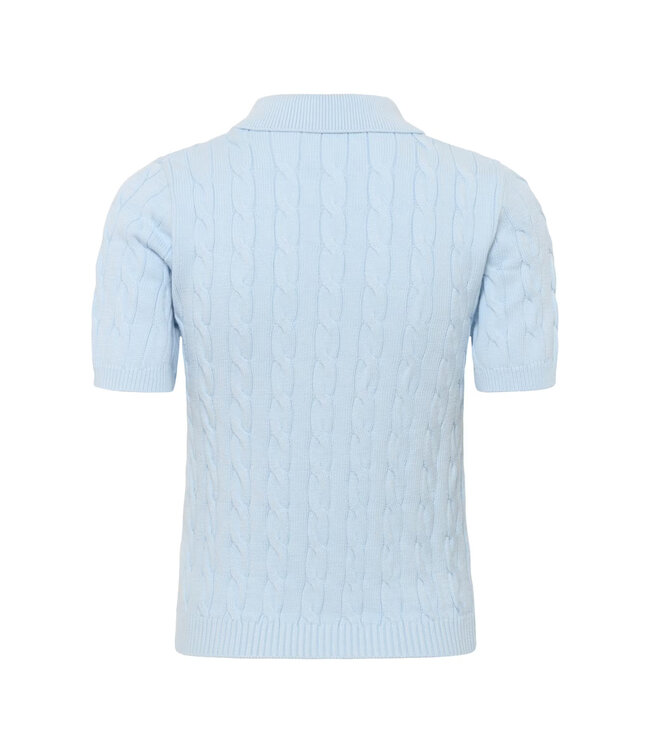 Gestuz GZ Thilla polo pullover  blue finch