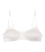 Love Stories Tori satin bra white