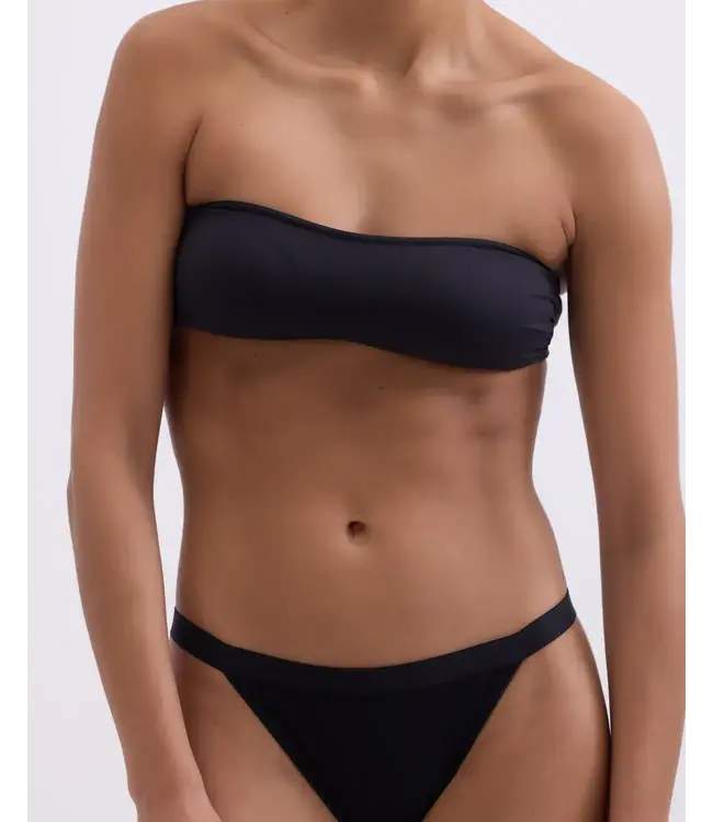 Love Stories Bonnie soft bandeau bralette Black