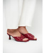 Dante 6 Moyra heeled sandals berry red