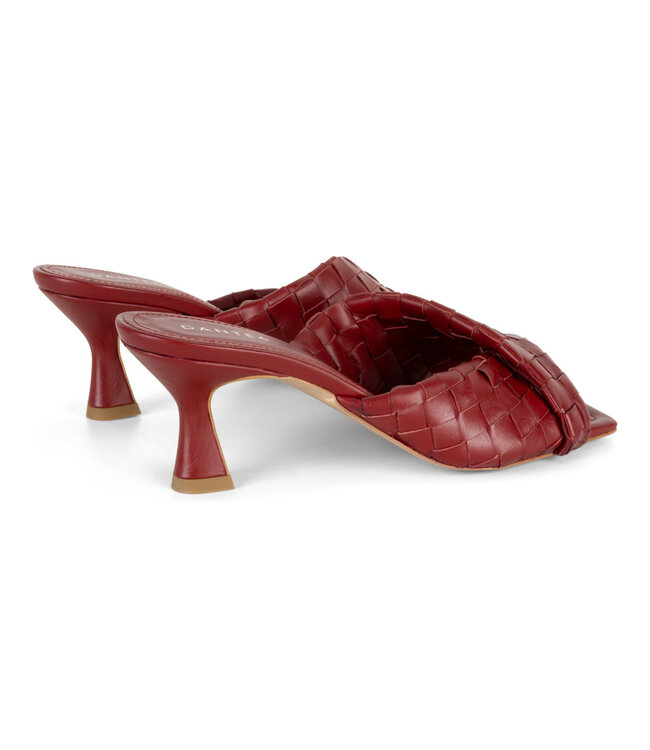 Dante 6 Moyra heeled sandals berry red