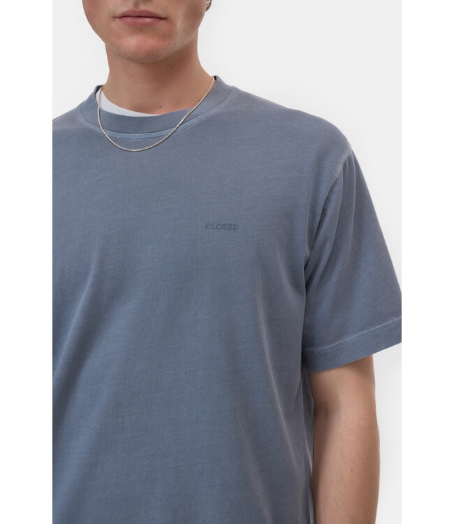 Closed Logo t-shirt strato grey