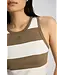 Munthe Tezza Top Stripe Mocca