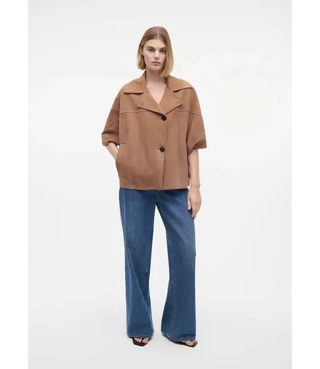 Studio AR Clara Goat Suede Mousse