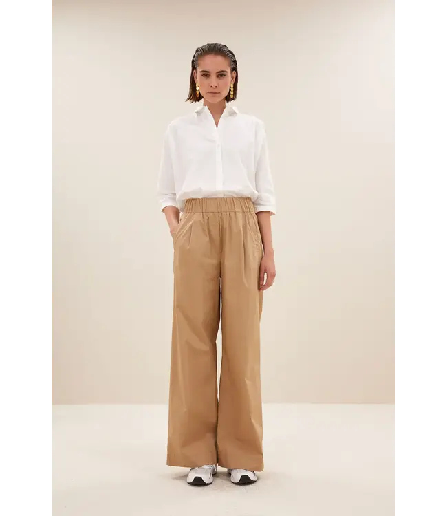 By Bar Benji pants poplin camel 735