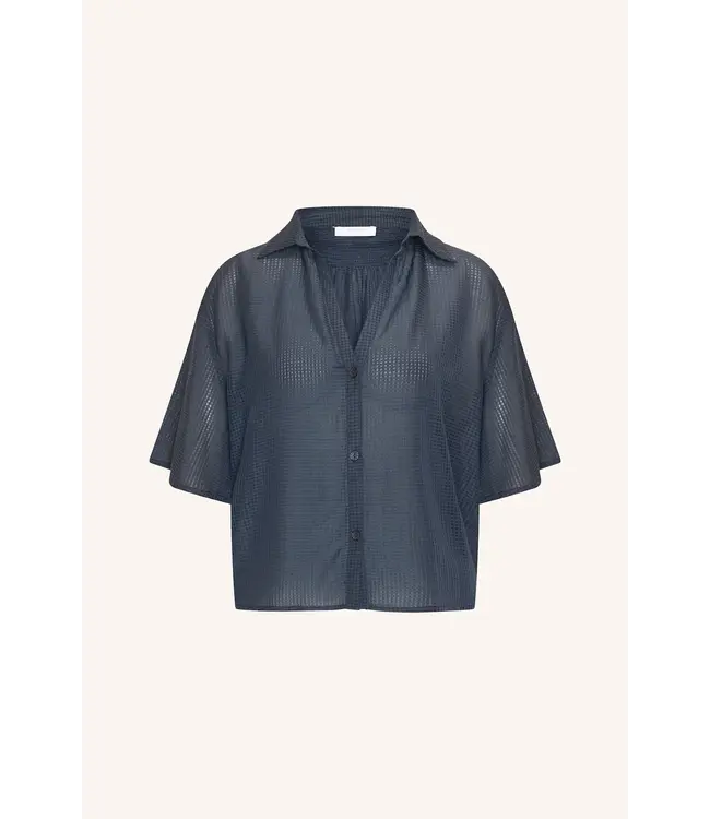 By Bar Kick blouse navy blue