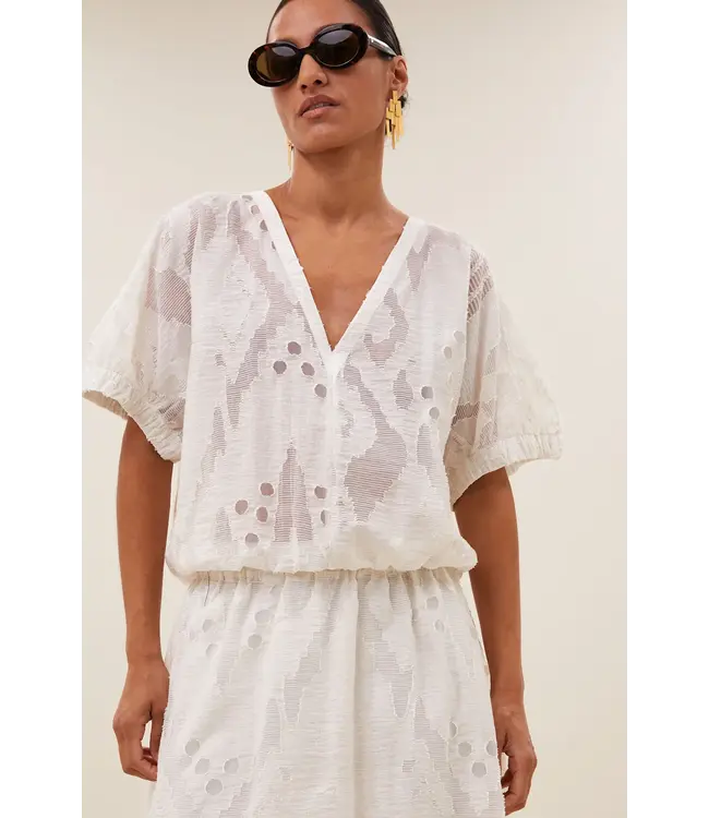 By Bar Mabel Mist Blouse cream