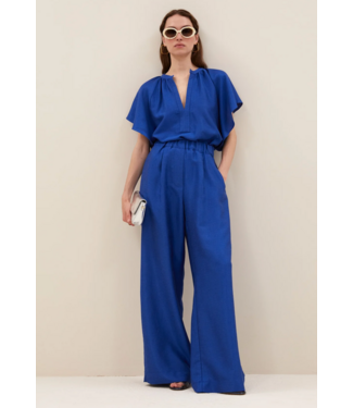 By Bar Celin Gloss Pants Kingsblue