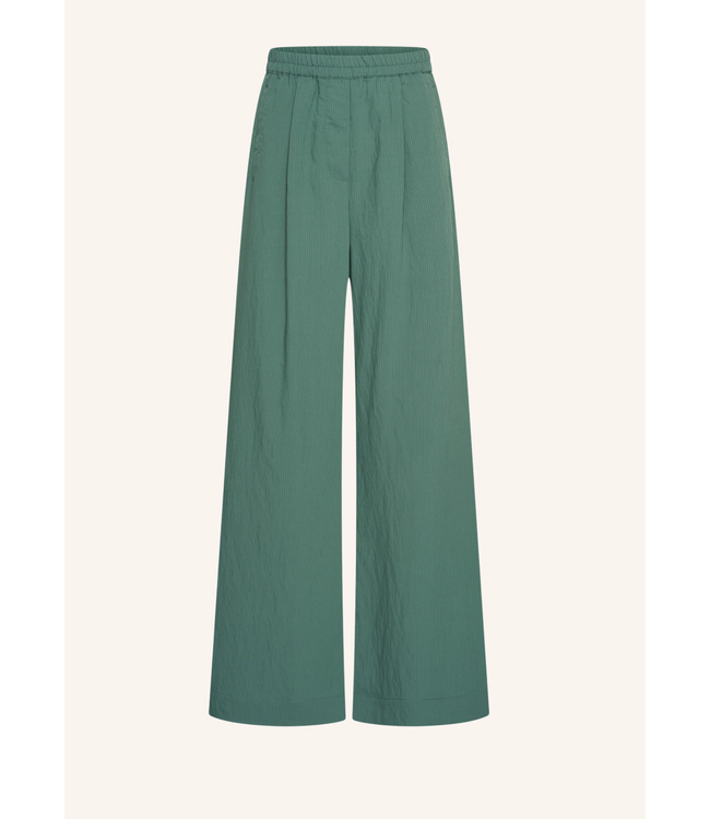 By Bar Celin Stripe Pants vintage green