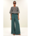 By Bar Celin Stripe Pants vintage green