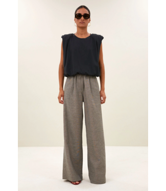 By Bar Benji Melange Pants Charcoal Melee