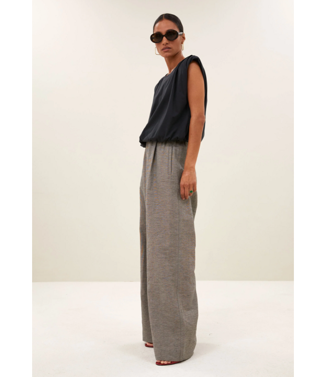 By Bar Benji Melange Pants Charcoal Melee