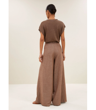 By Bar Kid Natural Sweat Shorts Violet Blue