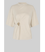Second Female Enora Brooch tee Soft Beige