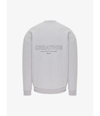 Genti SWEAT LS JERSEY 128 GREY BACKPRINT