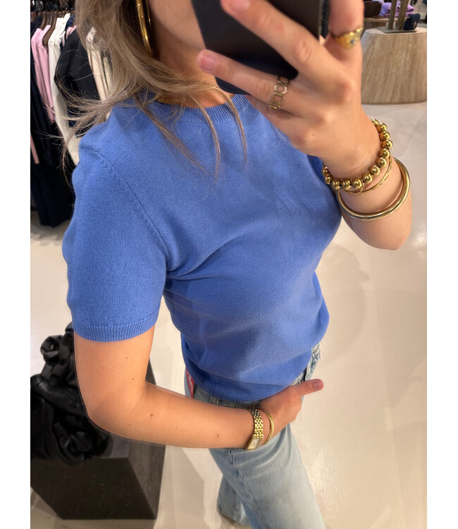 Absolut Cashmere Amelia baby blue top