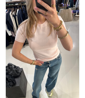 Absolut Cashmere Amelia blush top