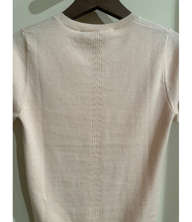 Absolut Cashmere Amelia blush top