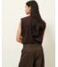 Sessùn Deedoo sleeveless T-shirt Espresso