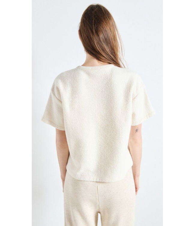 American Vintage Bodypark T-shirt Ecru