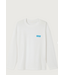 American Vintage Gixy longsleeve Blanc