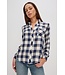 Rails Hunter golden cobalt  check shirt