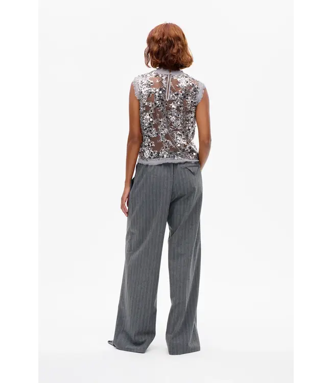 Baum und Pferdgarten Manira grey sequins top