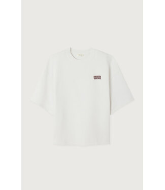 American Vintage Plizzy t-shirt sweat white