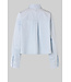 Second Female Jora cropped shirt light blue denim