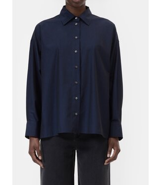 Closed Cape Shirt Dark Night