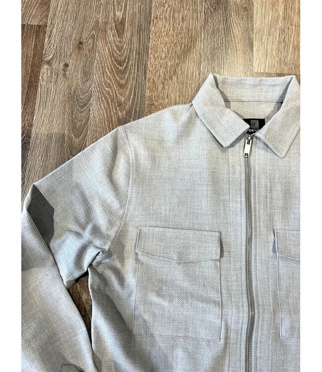 Genti Oaks Shirt jacket grey 128