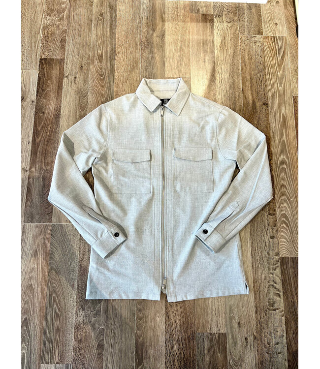 Genti Oaks Shirt jacket grey 128
