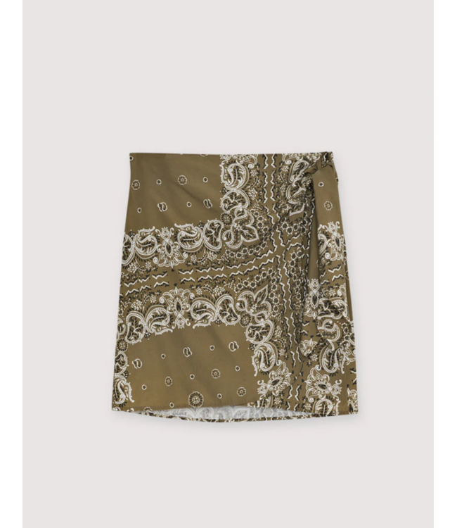 The New Society Waterilly Skirt Bandana Print
