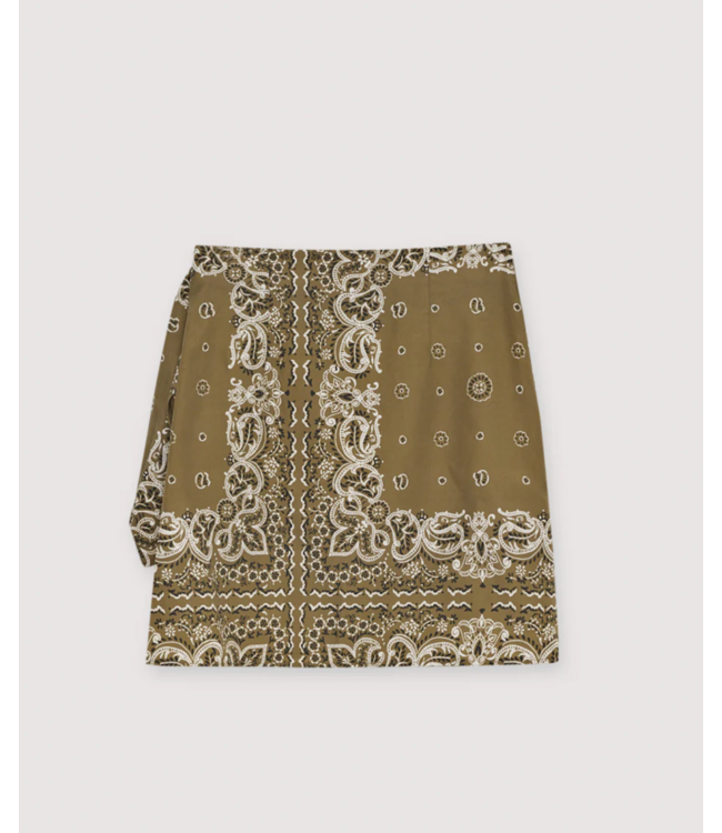 The New Society Waterilly Skirt Bandana Print