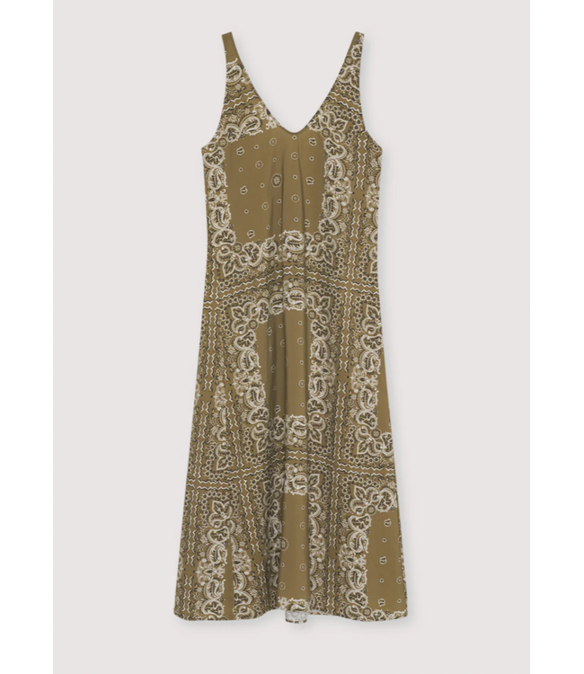 The New Society Waterilly Dress Bandana Print