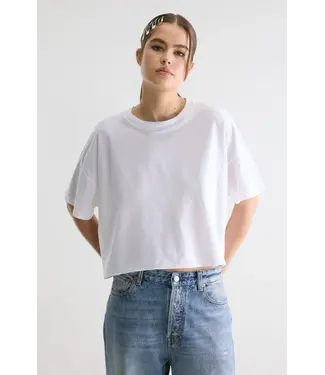 Bellerose Farpy Cropped T-shirt White