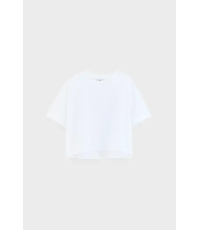 Bellerose Farpy Cropped T-shirt White