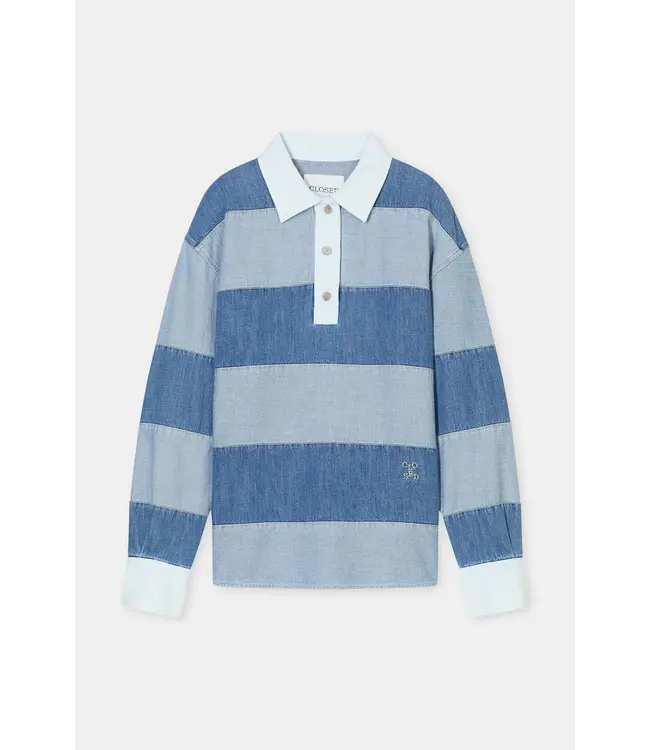 Closed Rugby Shirt Denim