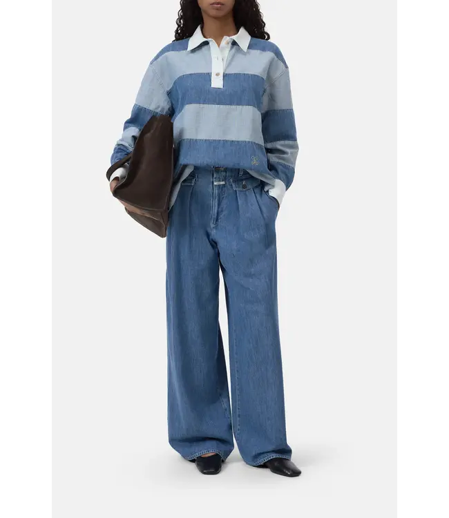 Closed Rugby Shirt Denim