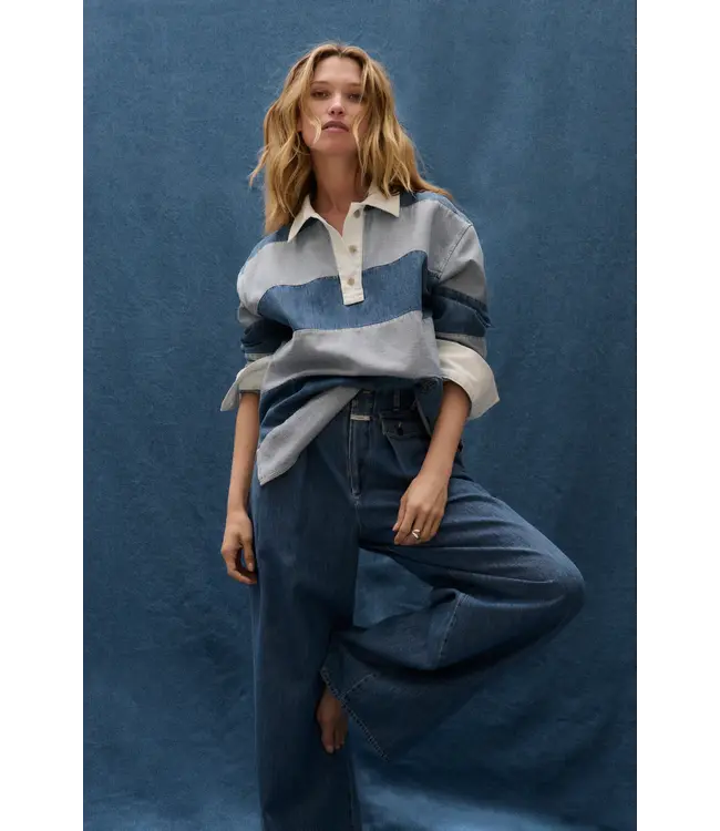 Closed Rugby Shirt Denim