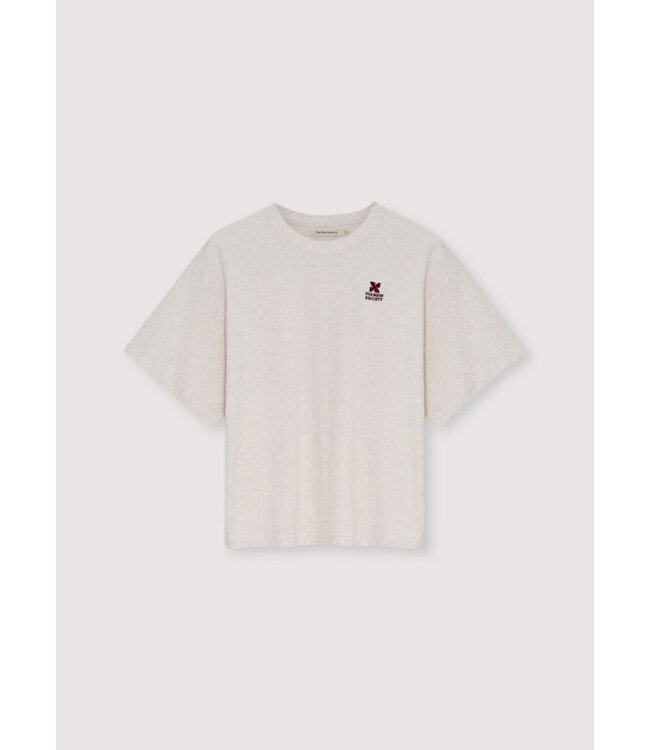 The New Society Logo T-shirt Sand Vigore
