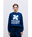 The New Society Logo Sweatshirt Ocean Indigo