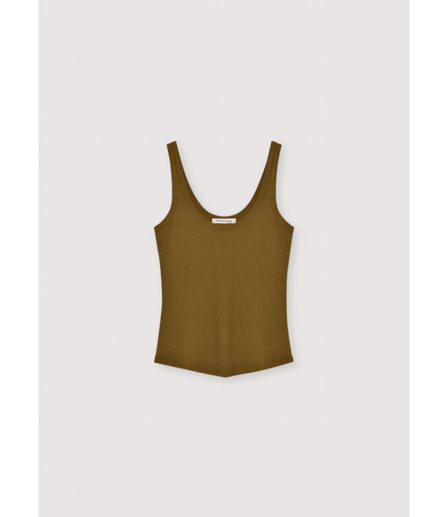 The New Society Yucca Tee Earthy Olive