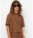 Dante 6 Tenz Mesh Blouse Mocca