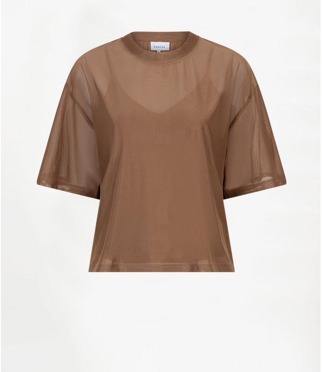 Dante 6 Tenz Mesh Blouse Mocca