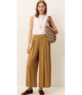 Sessùn Isla Manima Wide Elastic Pants Pampa