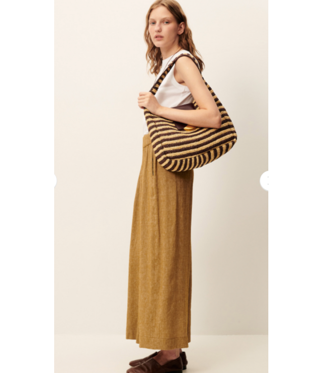 Sessùn Isla Manima Wide Elastic Pants Pampa