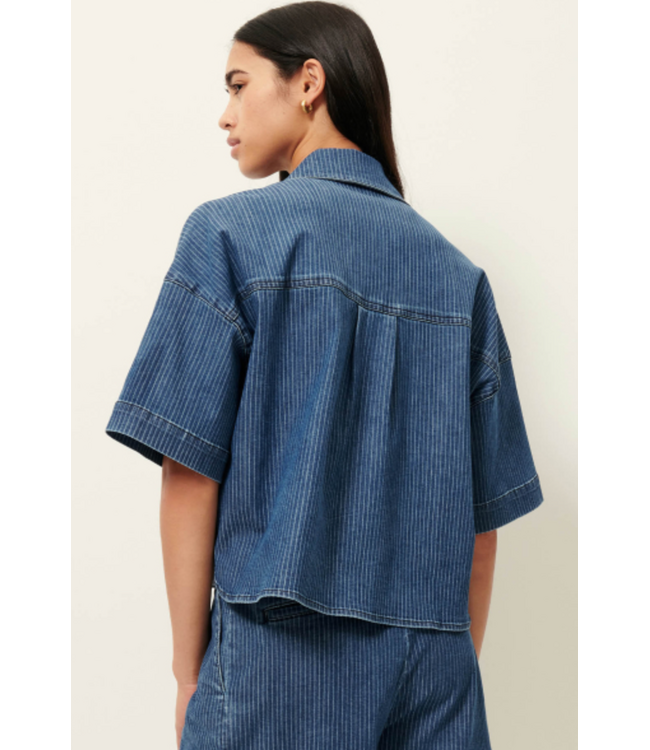 Sessùn Newport Denim Shirt Regate Blue