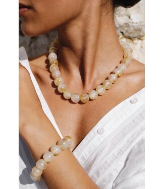 By Bar Micky necklace ivory